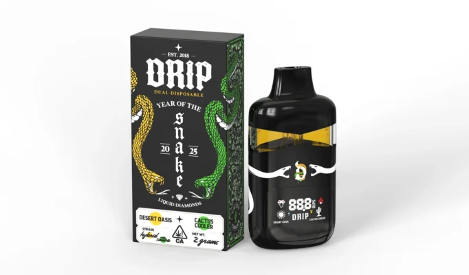 drip bar disposable thc oasis cactus flavor
